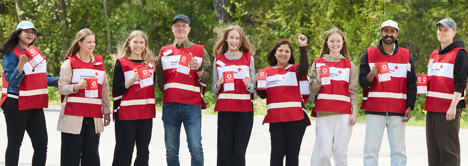 The Red Cross’s box collectors