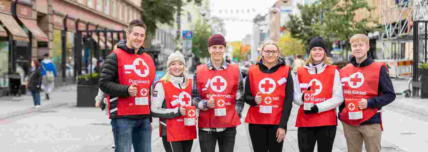 The Red Cross’s box collectors