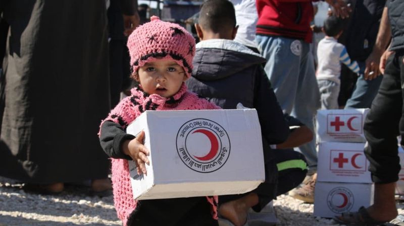 The Red Cross is helping in Syria