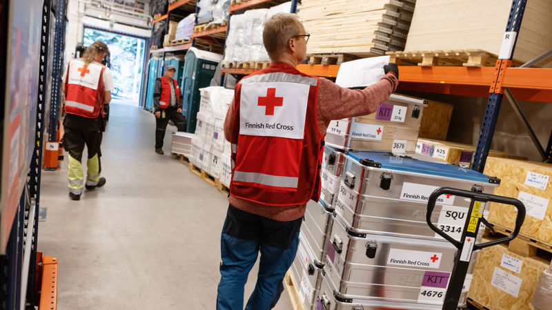 The Finnish Red Cross is sending a field hospital to Haiti