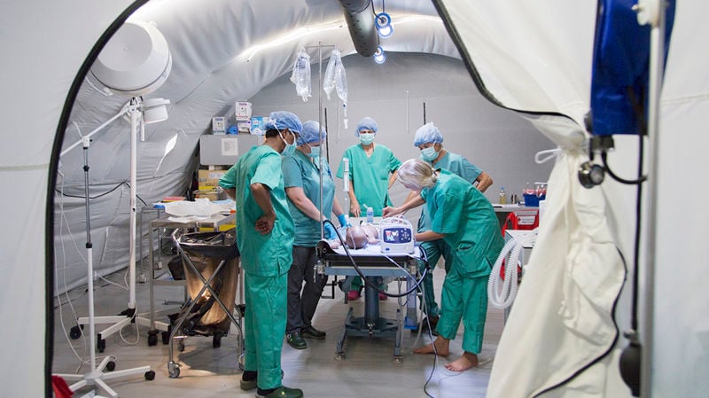 Red Cross Emergency Hospital to be set up in Tampere for certification – expertise in emergency health is also important in Finland