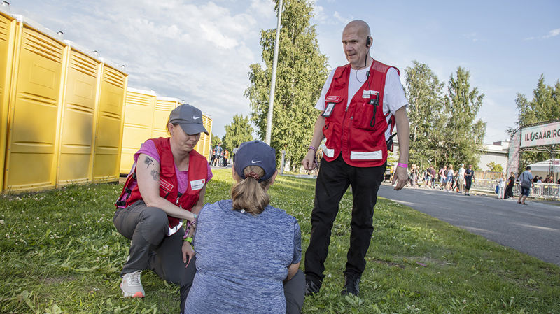 Red Cross: mental health challenges are visible at sobering stations at festivals – it is important to take care of your intoxicated friends