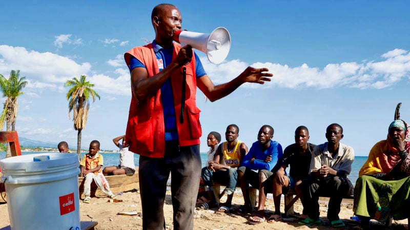 Finnish Red Cross helps fight Ebola in Burundi