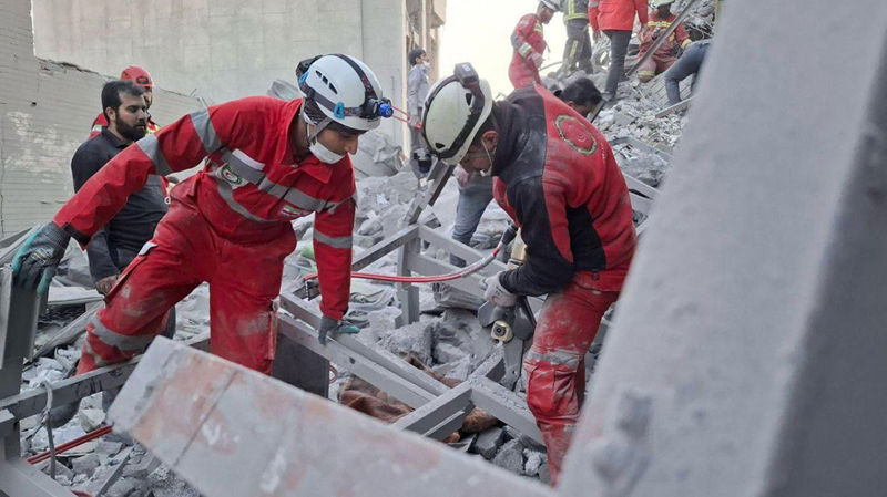 Finnish Red Cross supports helping civilians in Iran