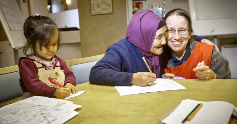 The Finnish Red Cross supports immigrants