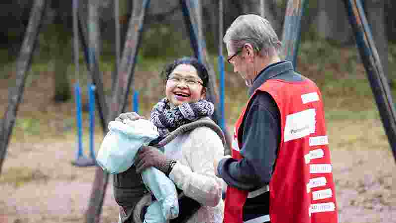 The Finnish Red Cross supports immigrants