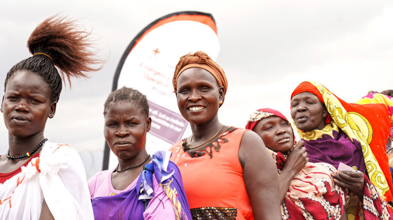 Cash assistance alleviates the effects of the conflict in South Sudan