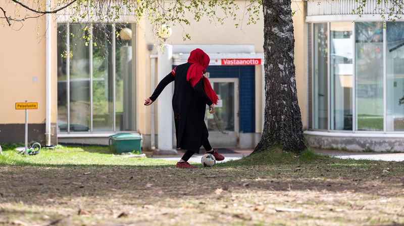 Red Cross and reception operations